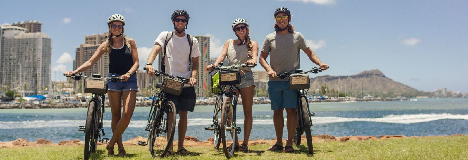 Diamond Head Bike Hike Tour Route